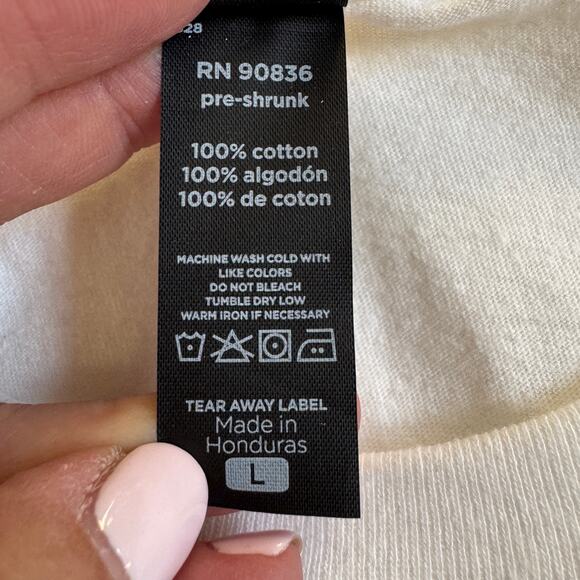 Paramount Studios T Shirt NWOT White Large Logo LA Movie Memorabilia Premier - Picture 4 of 8